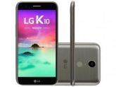 Smartphone LG K10 Novo 32GB Titânio Dual Chip 4G - Câm. 13MP + Selfie 5MP Tela 5.3